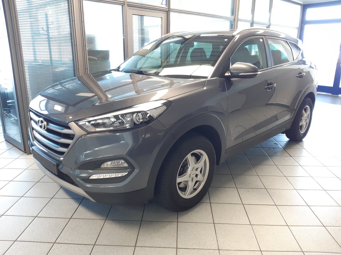 Hyundai Tucson GLS für nur 14.900,- € bei Hoffmann Automobile in Wolfsburg kaufen und sofort mitnehmen