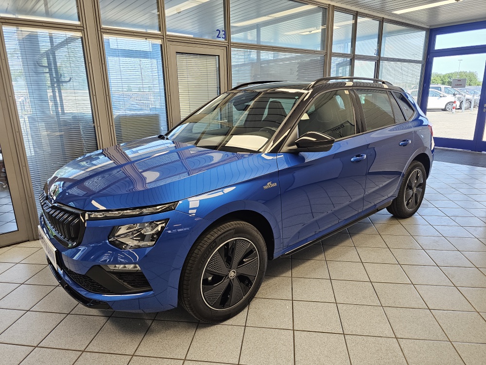 Skoda Kamiq Monte Carlo für nur 28.750,- € bei Hoffmann Automobile in Wolfsburg kaufen und sofort mitnehmen