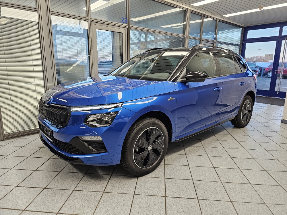 Skoda Kamiq Monte Carlo für nur 26.850,- € bei Hoffmann Automobile in Wolfsburg kaufen und sofort mitnehmen