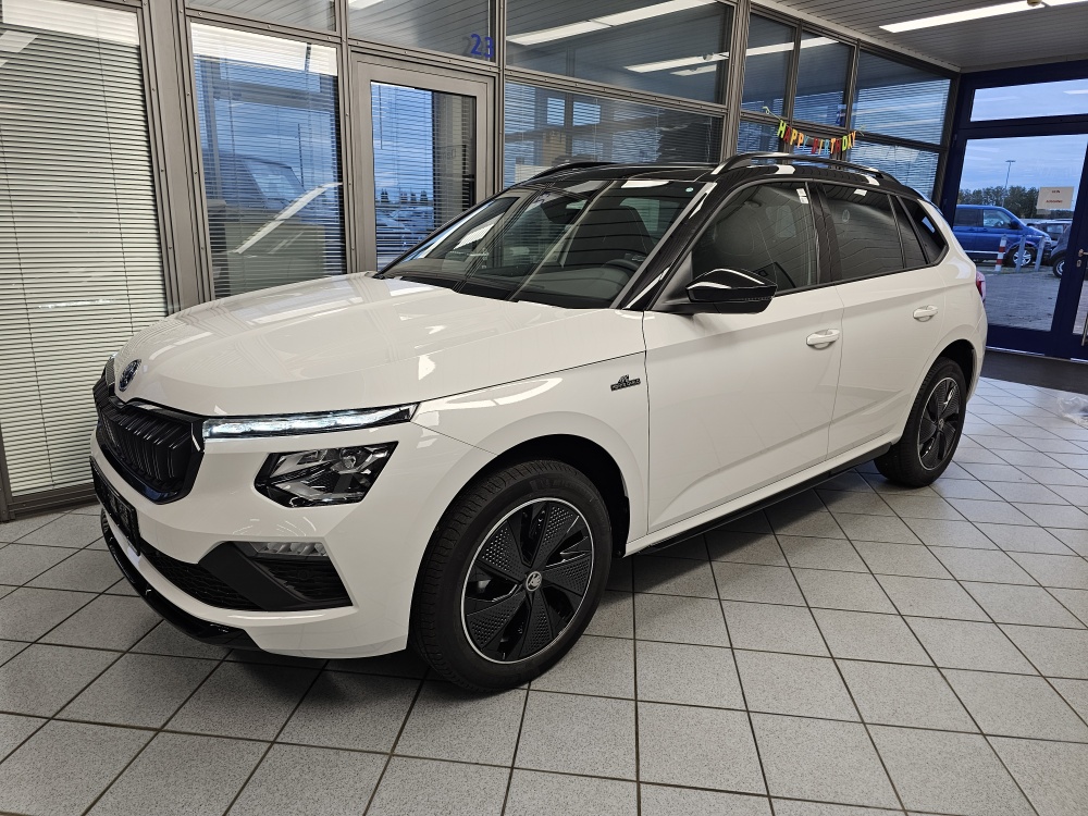 Skoda Kamiq Monte Carlo für nur 29.850,- € bei Hoffmann Automobile in Wolfsburg kaufen und sofort mitnehmen