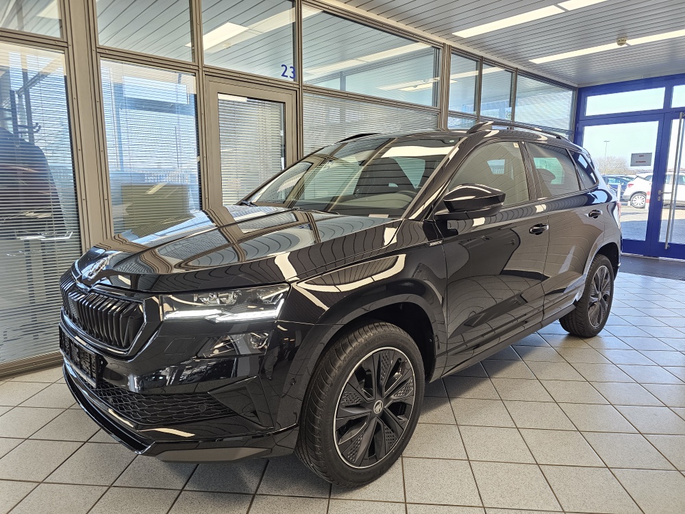 Skoda Karoq Sportline für nur 36.850,- € bei Hoffmann Automobile in Wolfsburg kaufen und sofort mitnehmen