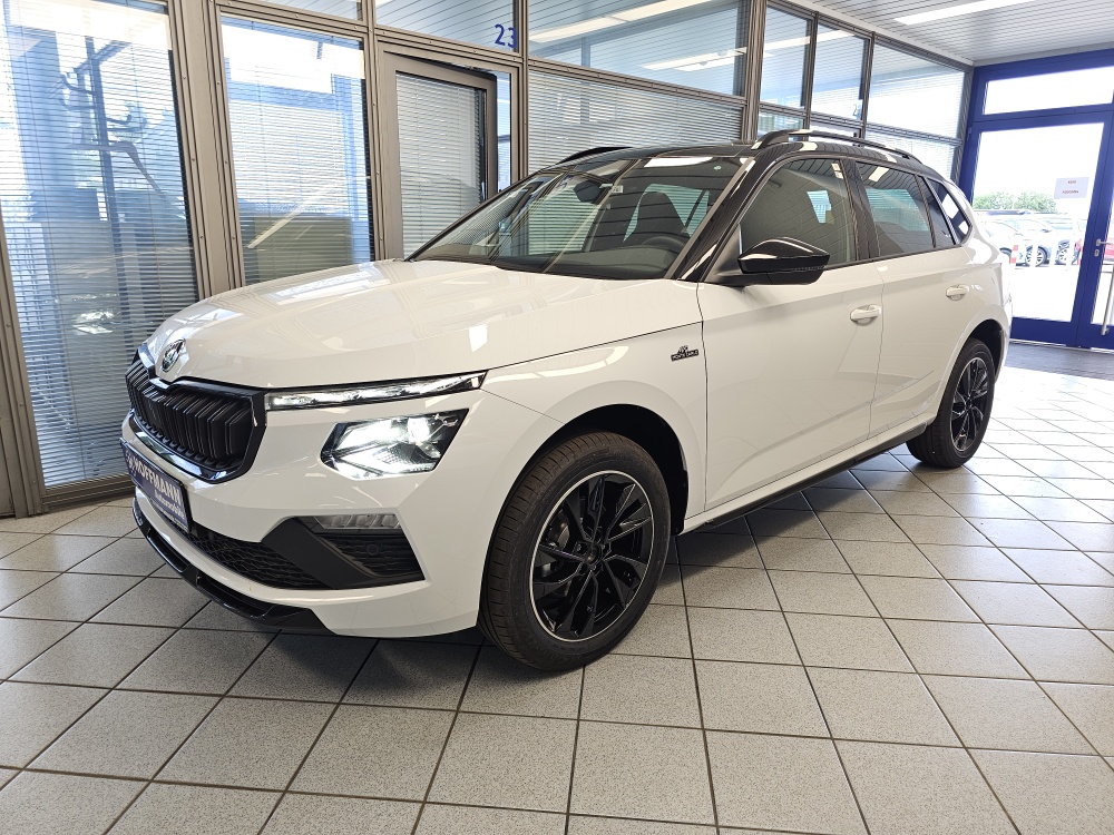 Skoda Kamiq Monte Carlo für nur 28.950,- € bei Hoffmann Automobile in Wolfsburg kaufen und sofort mitnehmen