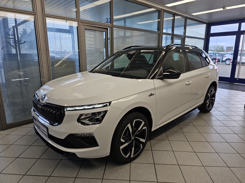 Skoda Kamiq Monte Carlo für nur 30.250,- € bei Hoffmann Automobile in Wolfsburg kaufen und sofort mitnehmen